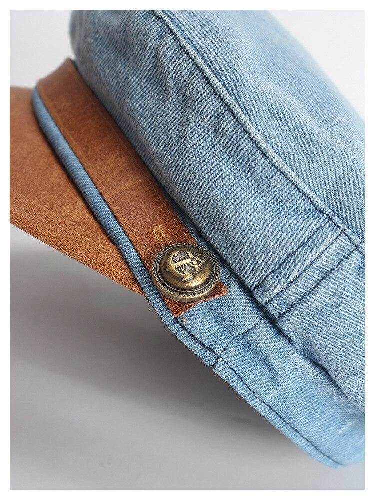 Casquette Gavroche en Denim - Denimor 6