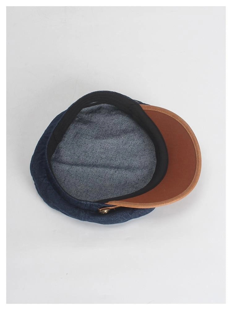 Casquette Gavroche en Denim - Indigoport 4