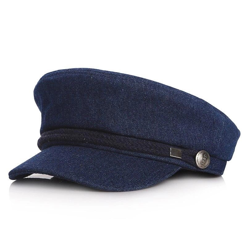 Casquette Gavroche en Denim - Navydenim 1