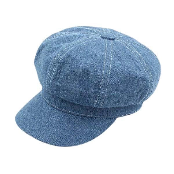 Casquette Gavroche en Denim - Rivete 1