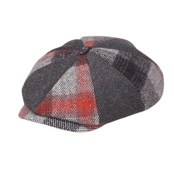 Casquette Gavroche en Laine à Carreaux - Clydarra 1