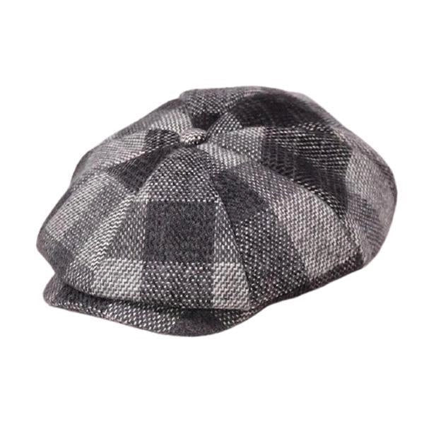 Casquette Gavroche en Laine à Carreaux - Glenfinnan 1