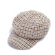 Casquette Gavroche en Laine à Carreaux - Inverclyde