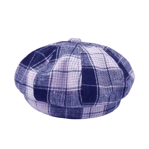 Casquette Gavroche en Laine à Carreaux - Mauston 2
