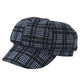Casquette Gavroche en Laine à Carreaux - Paisleyhurst