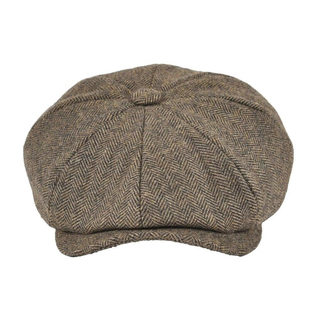 Casquette Gavroche en Laine à Chevrons - Braemar 3
