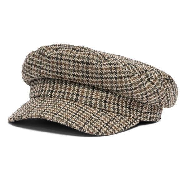 Casquette Gavroche en Laine à Pied-de-Poule - Piedmont 1