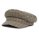 Casquette Gavroche en Laine à Pied-de-Poule - Piedmont