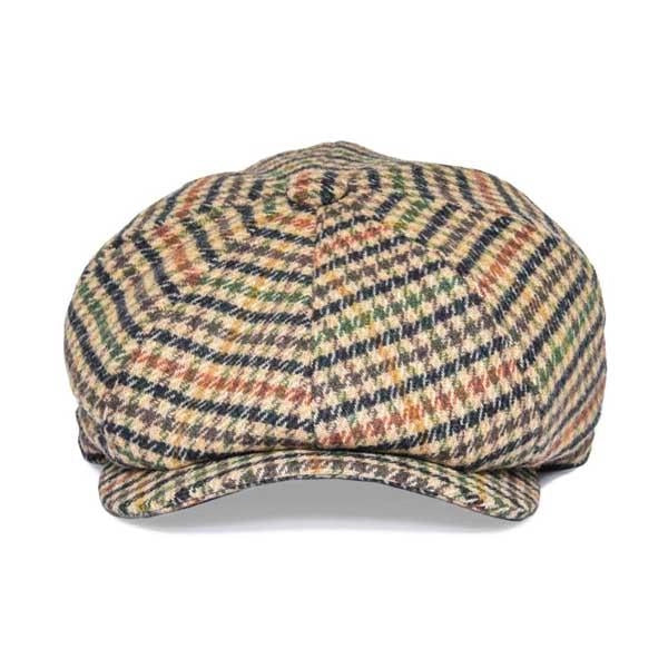Casquette Gavroche en Laine à Pied-de-Poule - Saffronwick 2