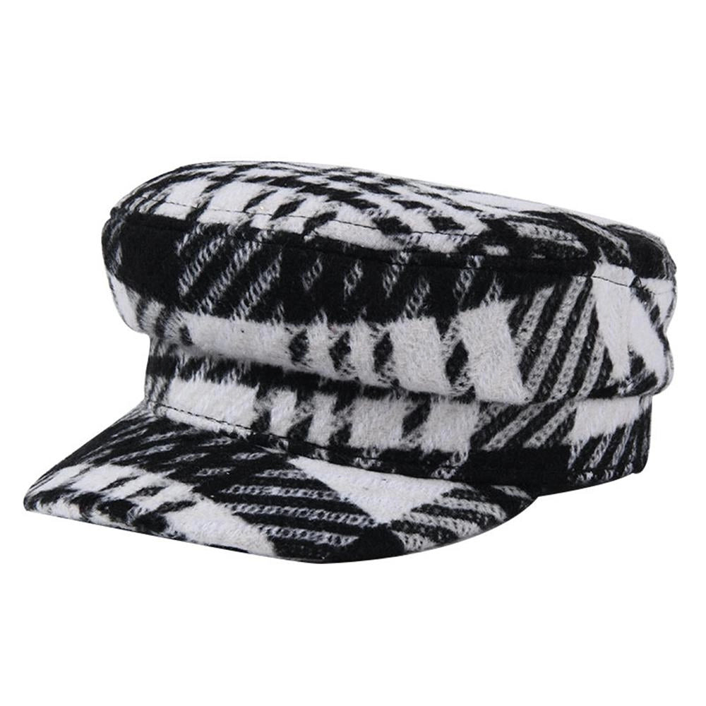 Casquette Gavroche en Laine à Rayures - Méridien 1