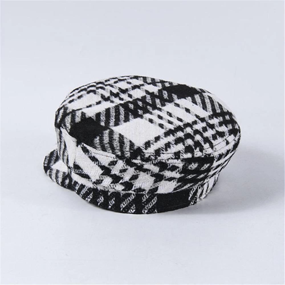 Casquette Gavroche en Laine à Rayures - Méridien 6