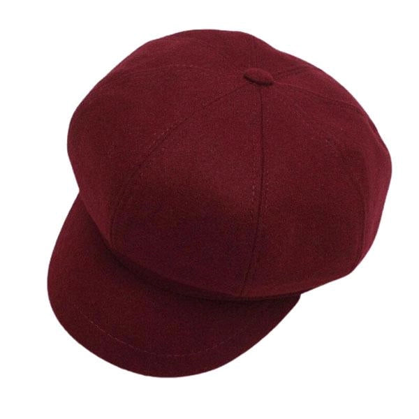 Casquette Gavroche en Laine - Bordeauxwick 1