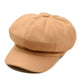Casquette Gavroche en Laine - Dromadaire