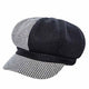 Casquette Gavroche en Laine - Échiquier