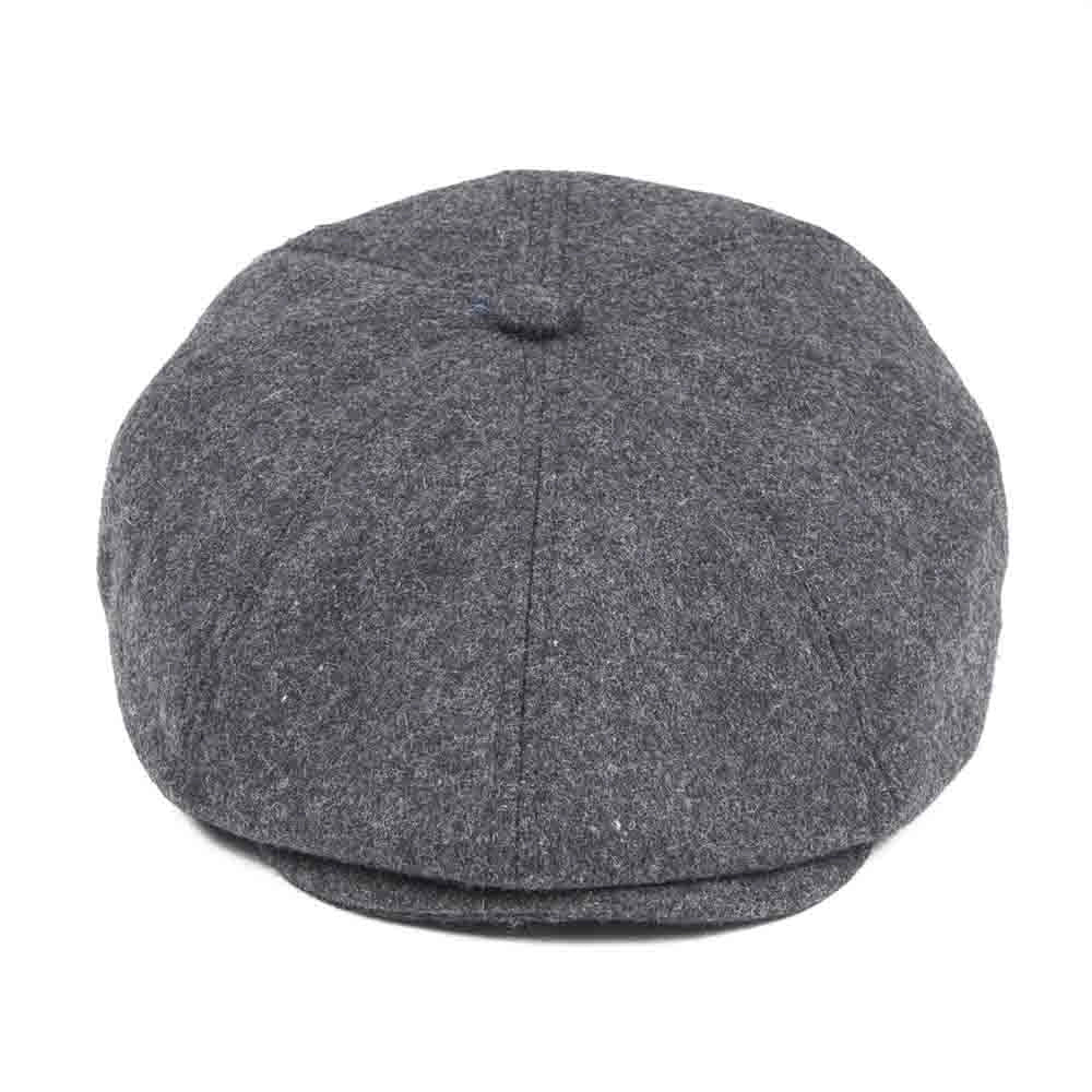 Casquette Gavroche en Laine Grise - Cairnveil 2