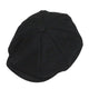 Casquette Gavroche en Laine Noire - Belfastine
