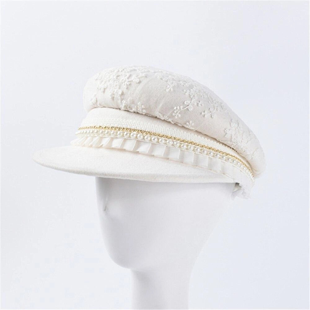Casquette Gavroche en Laine - Nuptial 2