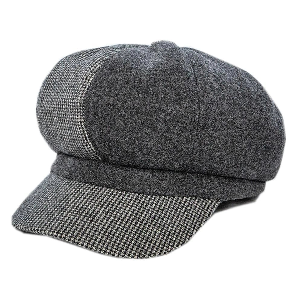 Casquette Gavroche en Laine Patchwork - Cairnsmoke 1