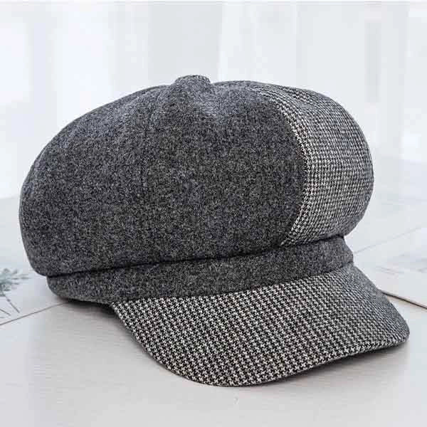 Casquette Gavroche en Laine Patchwork - Cairnsmoke 2