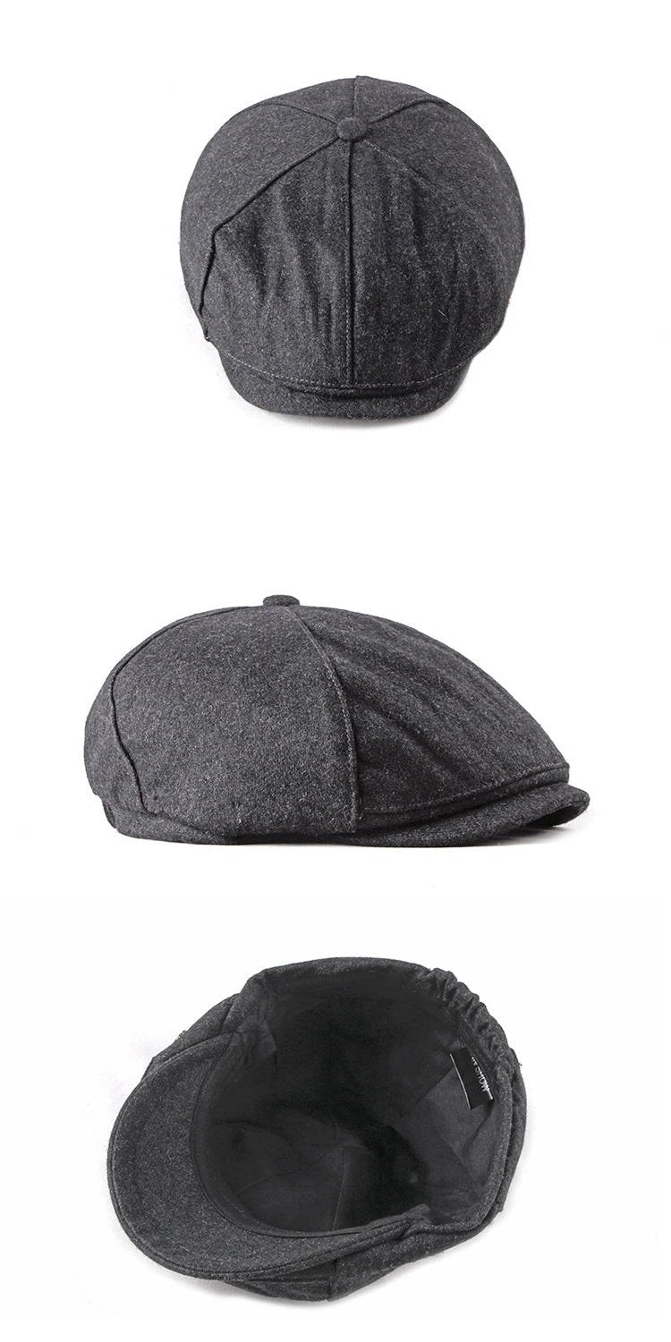 Casquette Gavroche en Laine - Ravenstone 2