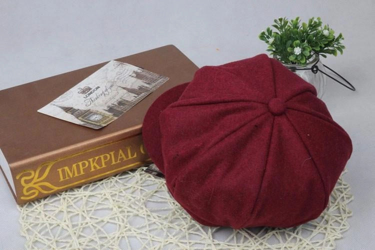 Casquette Gavroche en Laine - Rubiconne 3