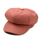 Casquette Gavroche en Laine - Saumonelle