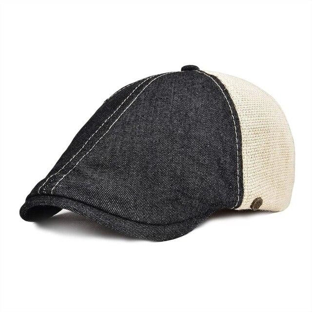 Casquette Gavroche en Lin - Bicolore 1