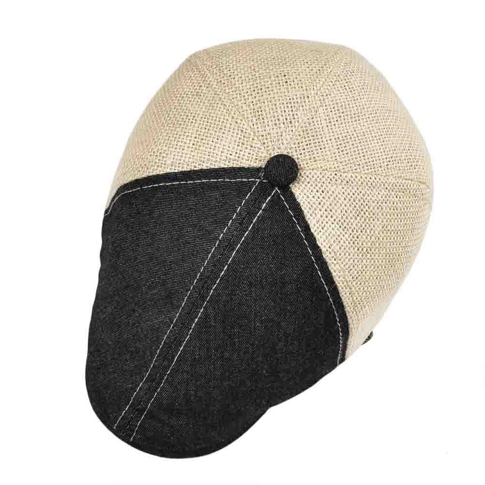 Casquette Gavroche en Lin - Bicolore 5