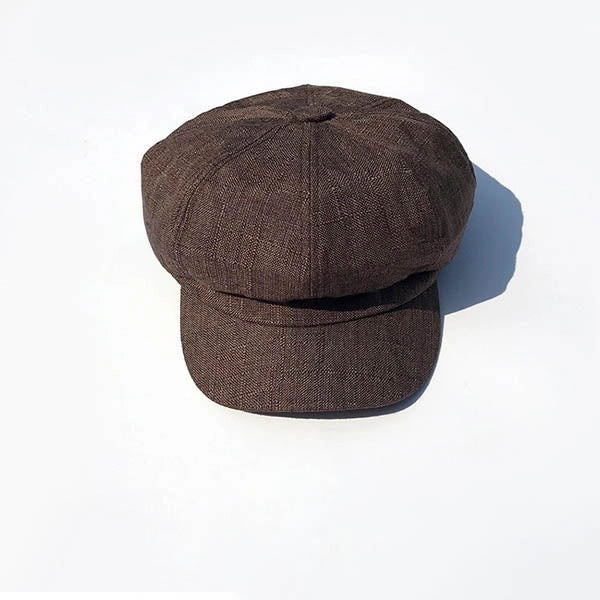 Casquette Gavroche en Lin - Brunel 2