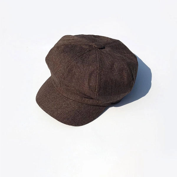 Casquette Gavroche en Lin - Brunel 4