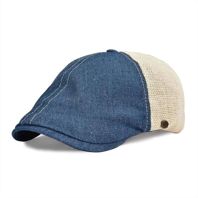 Casquette Gavroche en Lin-Coton - Sahariel 1