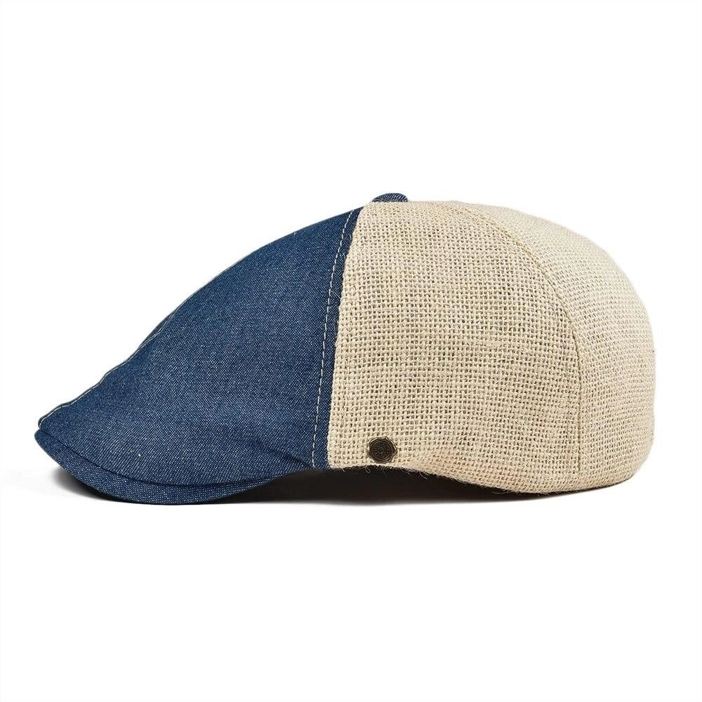 Casquette Gavroche en Lin-Coton - Sahariel 3