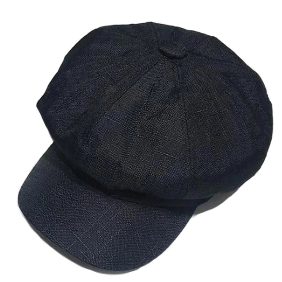 Casquette Gavroche en Lin - Éclipse 1