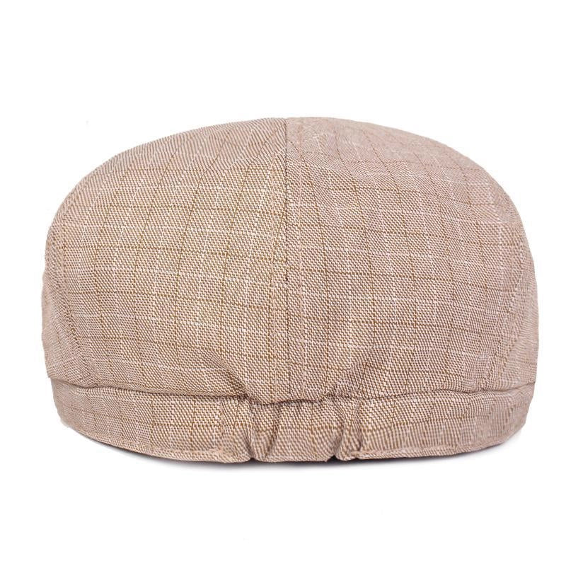 Casquette Gavroche en Lin - Kakifield 3