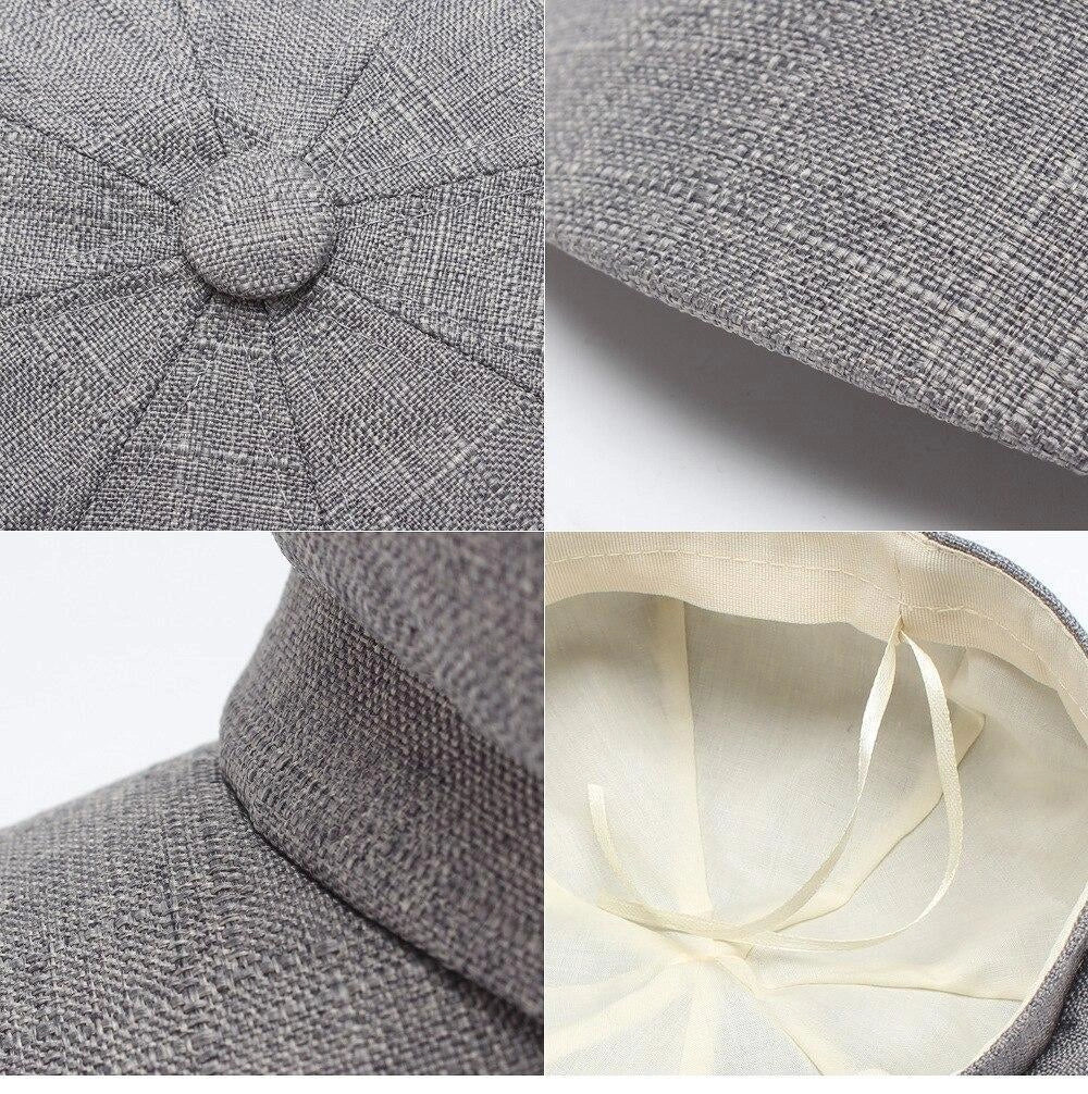 Casquette Gavroche en Lin - Linenne 2