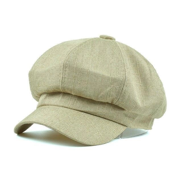 Casquette Gavroche en Lin - Zéphyr 1