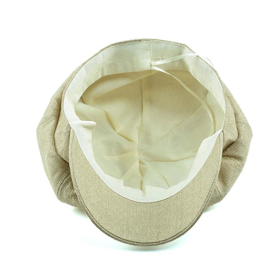 Casquette Gavroche en Lin - Zéphyr 6