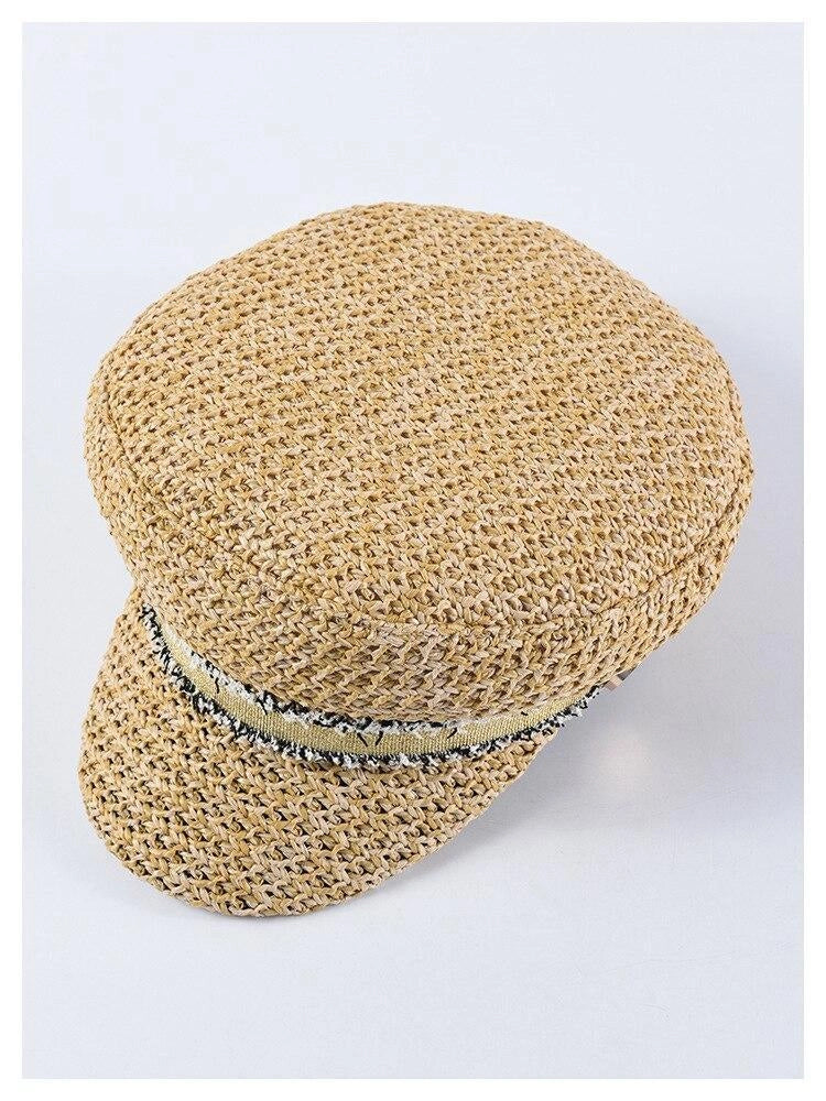 Casquette Gavroche en Paille - Khakisol 6