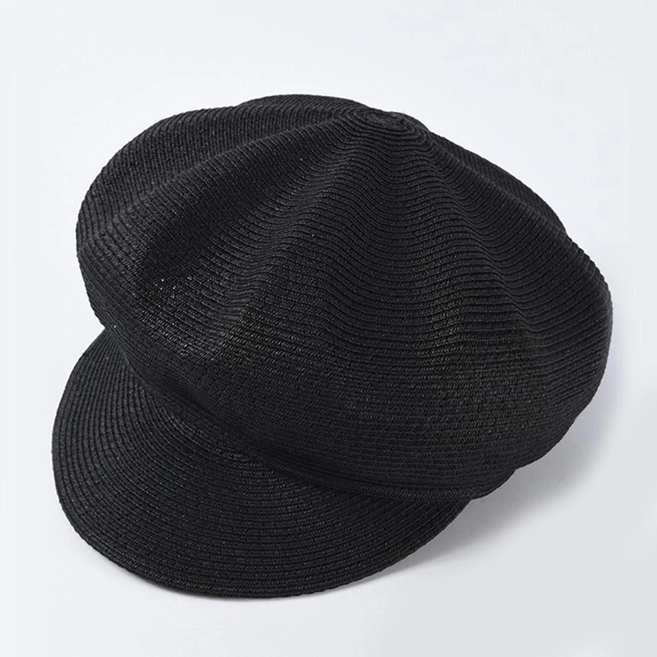 Casquette Gavroche en Paille - Sélénia 3