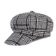 Casquette Gavroche en Polyester à Pied-de-Poule - Poulegris