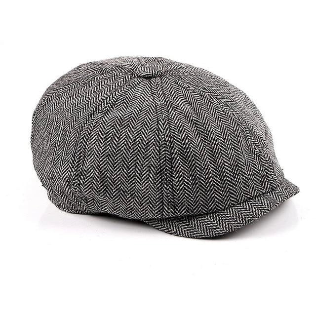 Casquette Gavroche en Polyester - Herringbane 1