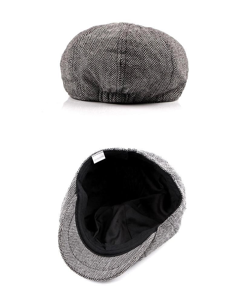 Casquette Gavroche en Polyester - Herringbane 3