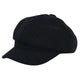Casquette Gavroche en Polyester Noir - Veloursaine