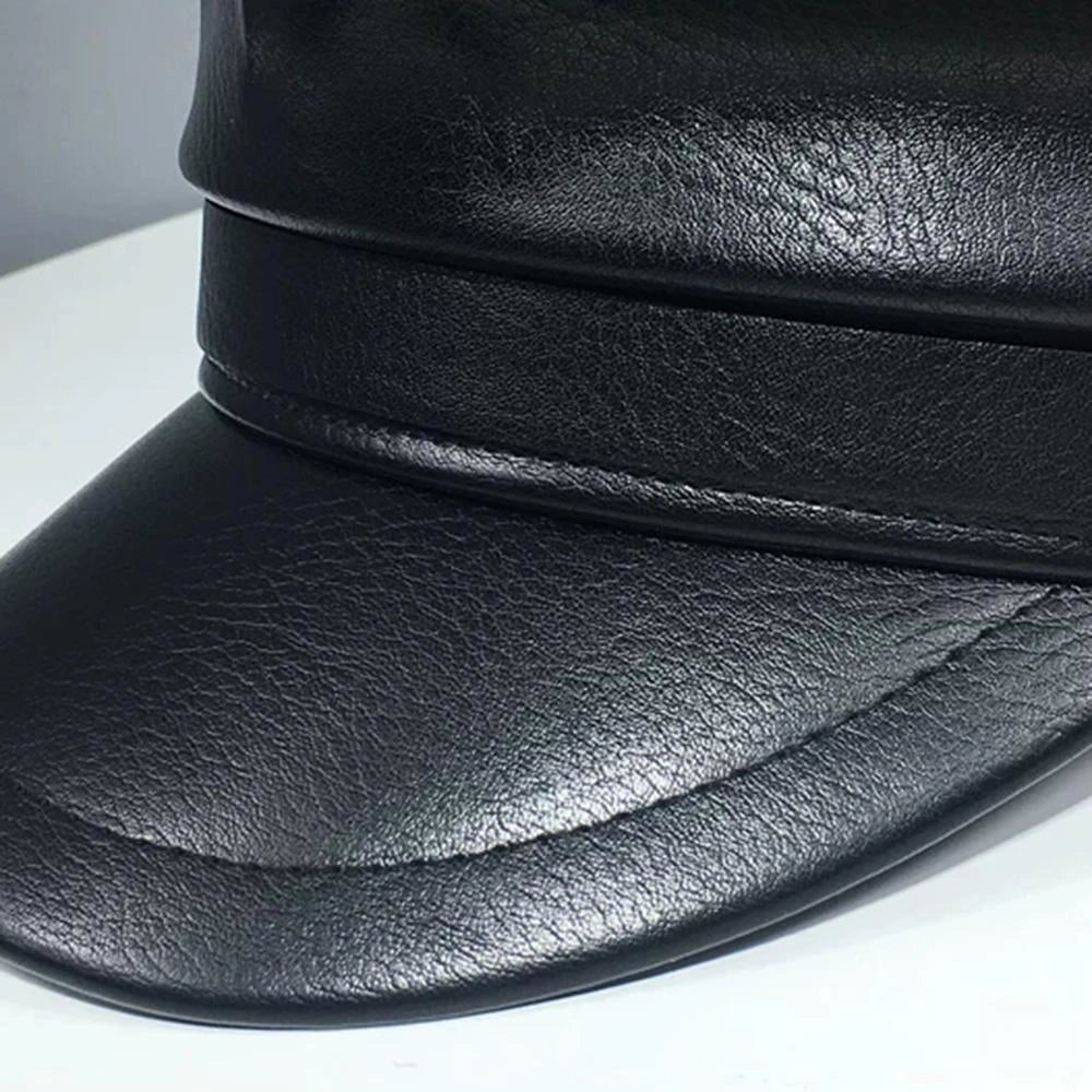 Casquette Gavroche en Simili Cuir - Bastingage 6