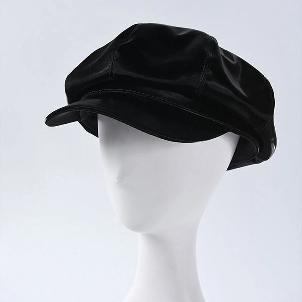 Casquette Gavroche en Simili Cuir - Coulisse 2