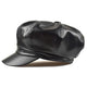 Casquette Gavroche en Simili Cuir - Cuirombre