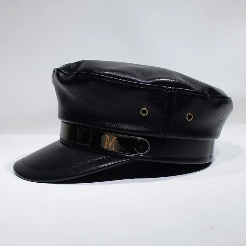 Casquette Gavroche en Simili Cuir - Mistraline 2