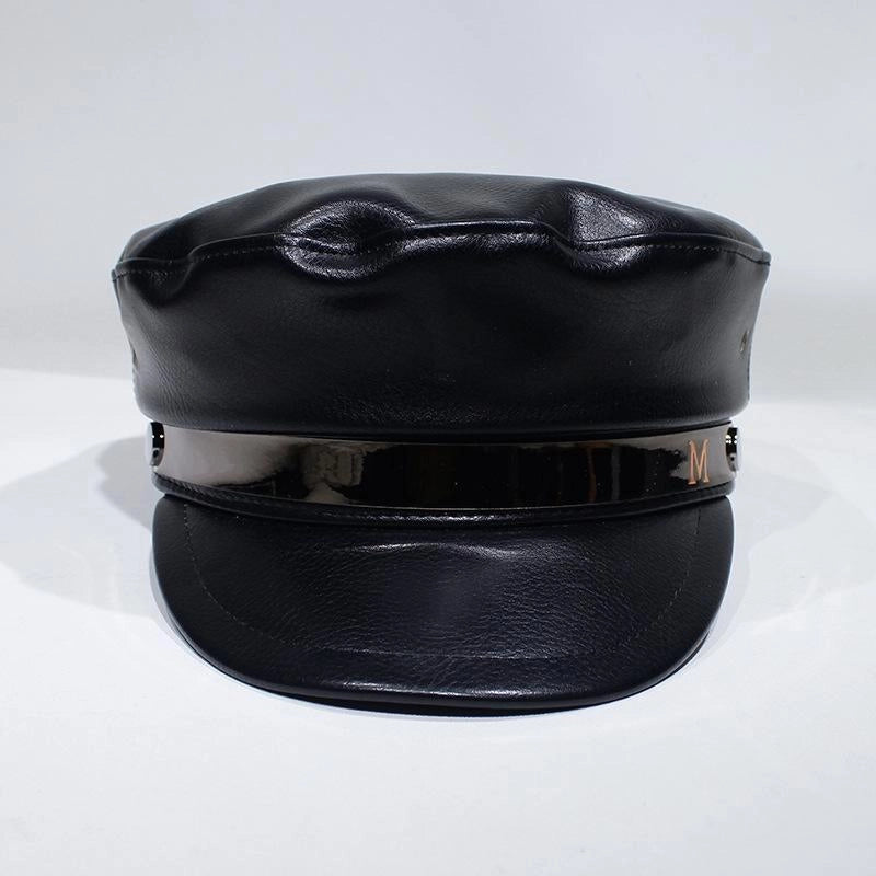 Casquette Gavroche en Simili Cuir - Mistraline 4