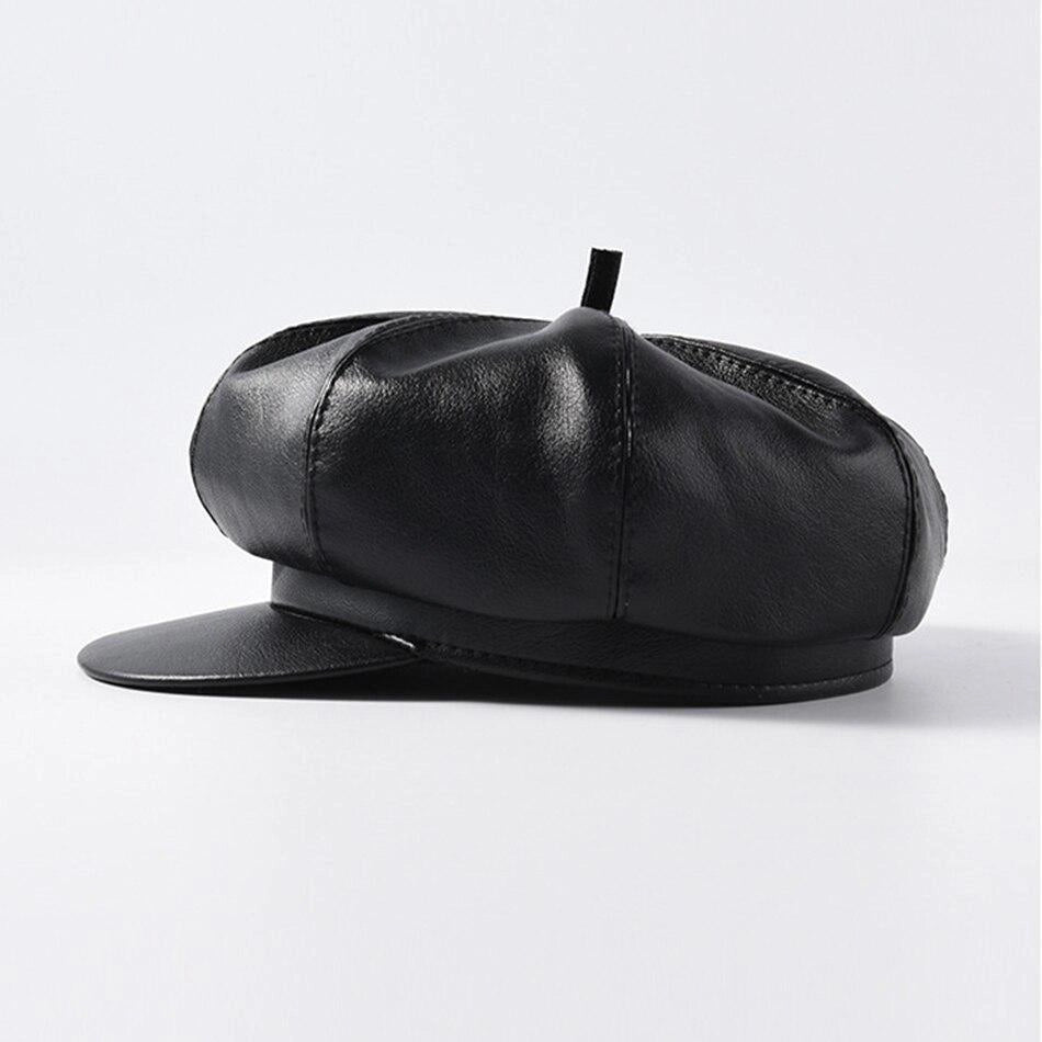 Casquette Gavroche en Simili Cuir - Roadster 3