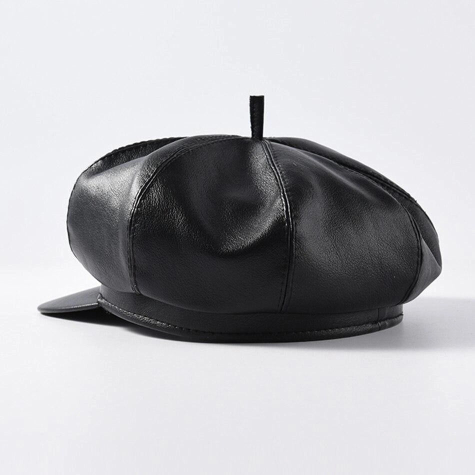 Casquette Gavroche en Simili Cuir - Roadster 5